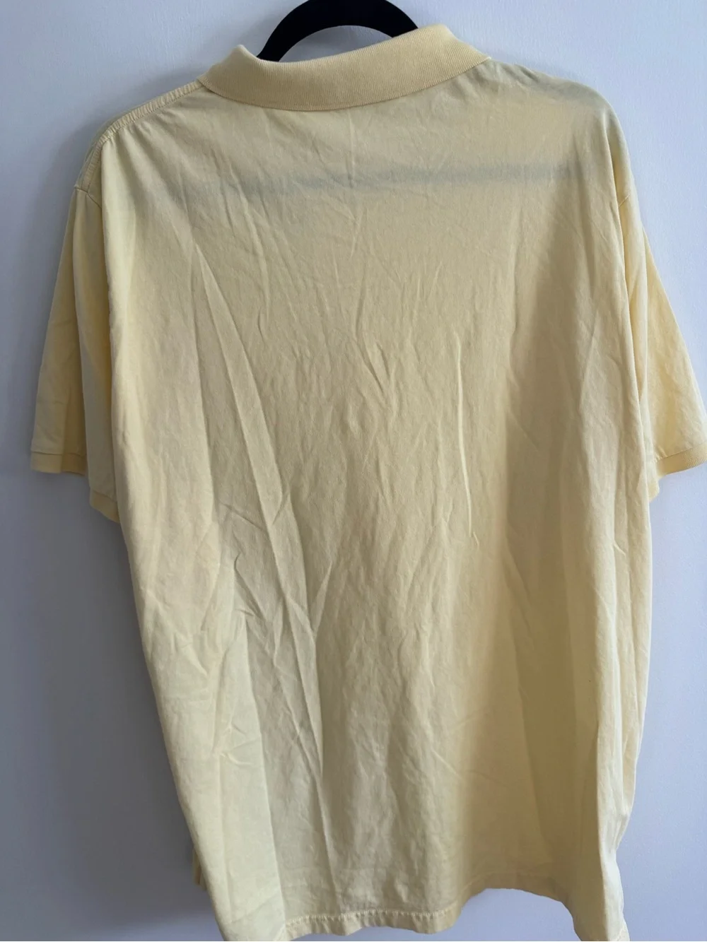 Polo Ralph Lauren Classic Fit Yellow Pocket Polo Shirt Men’s XL